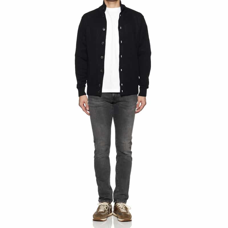 PT TORINO DENIM ブラックウォッシュデニムパンツ "SWING" GRAY