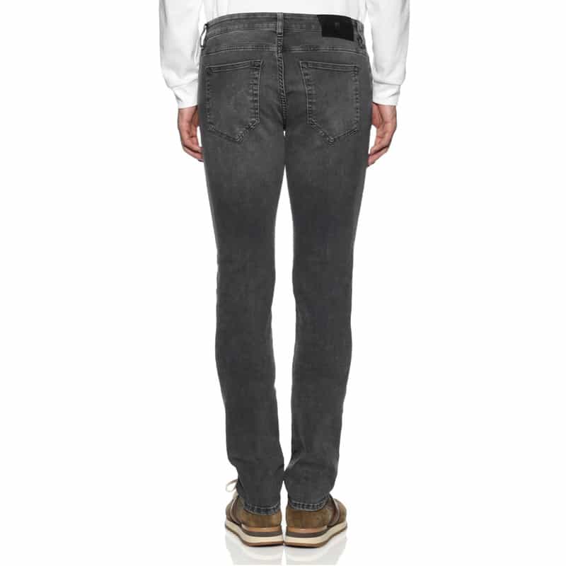 PT TORINO DENIM ブラックウォッシュデニムパンツ "SWING" GRAY