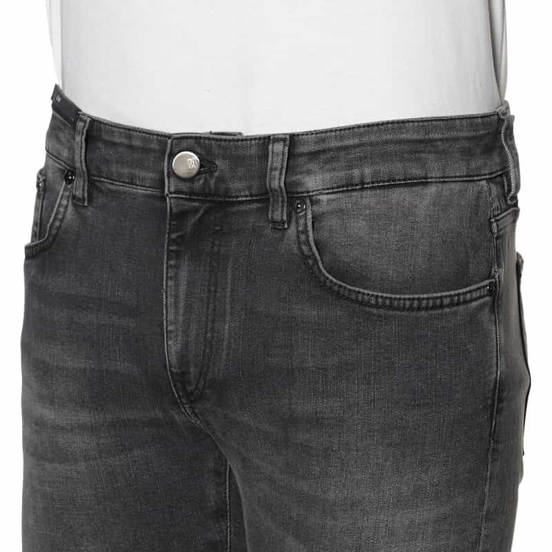 PT TORINO DENIM ブラックウォッシュデニムパンツ "SWING" GRAY