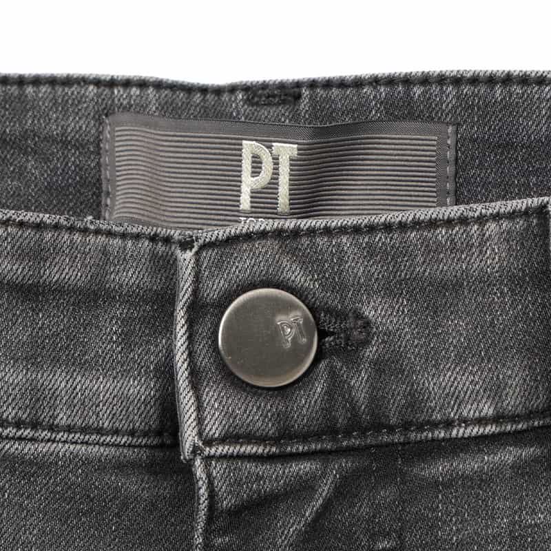 PT TORINO DENIM ブラックウォッシュデニムパンツ "SWING" GRAY