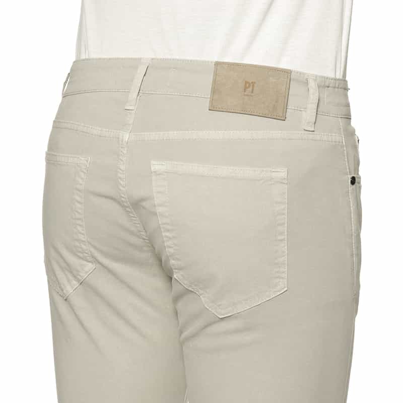 PT TORINO DENIM ガーメントダイストレッチパンツ "SWING" BEIGE