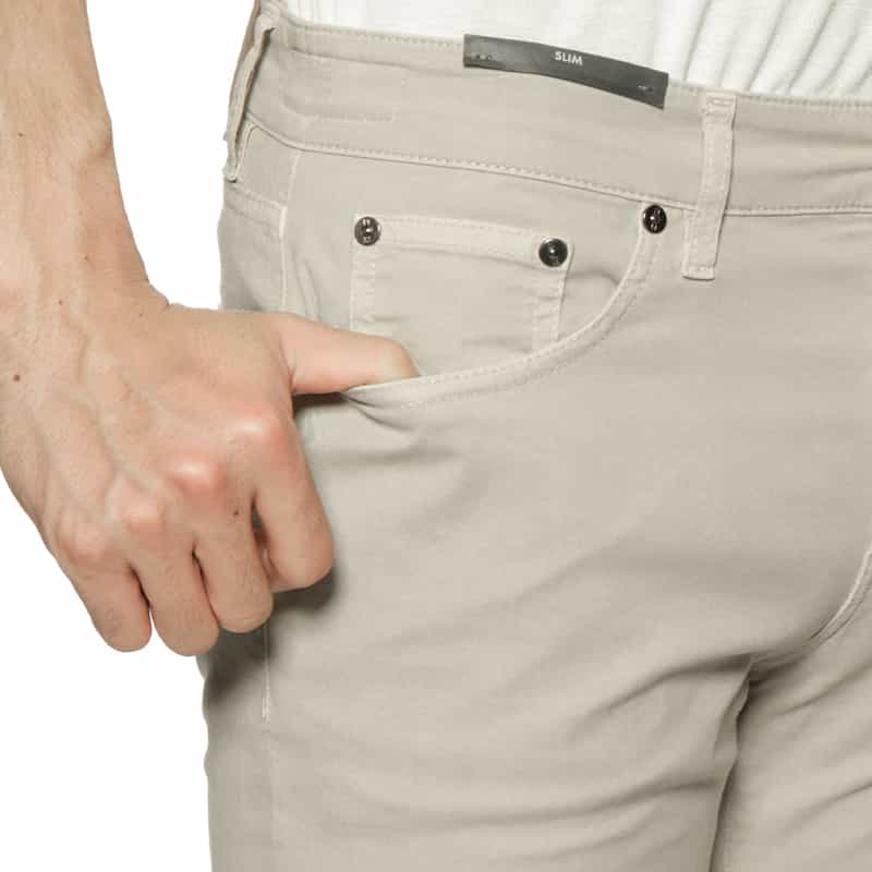 PT TORINO DENIM ガーメントダイストレッチパンツ "SWING" BEIGE