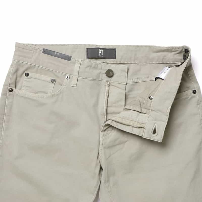 PT TORINO DENIM ガーメントダイストレッチパンツ "SWING" BEIGE