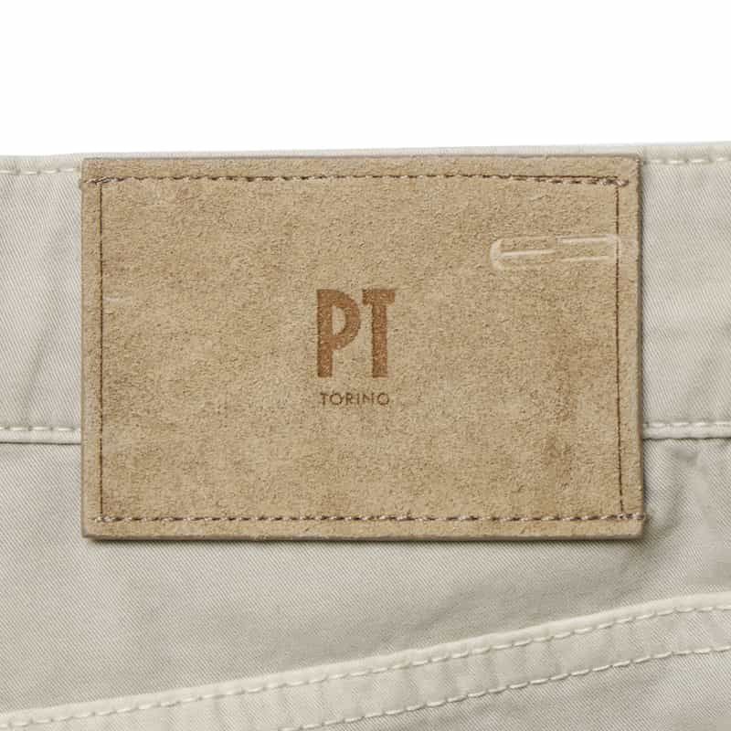 PT TORINO DENIM ガーメントダイストレッチパンツ "SWING" BEIGE