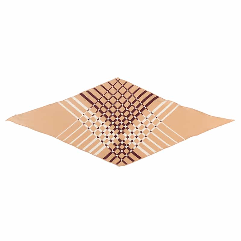 ATTO VANNUCCI FIRENZE シルクスカーフ BEIGE