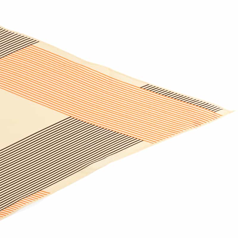 ATTO VANNUCCI FIRENZE シルクスカーフ ORANGE