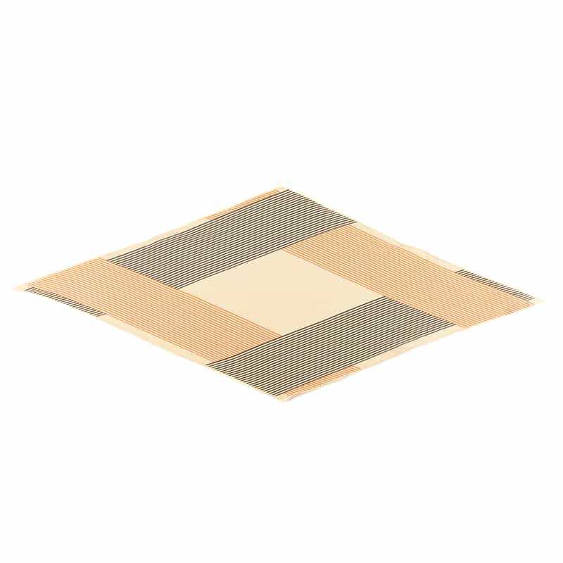 ATTO VANNUCCI FIRENZE シルクスカーフ ORANGE