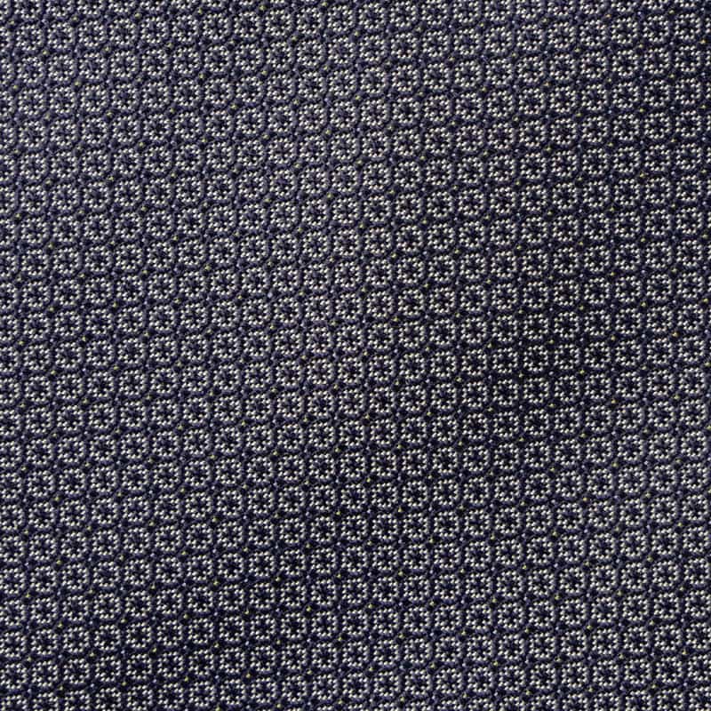 ATTO VANNUCCI FIRENZE バーニーズ　ニューヨーク限定ジャカードタイ NAVY