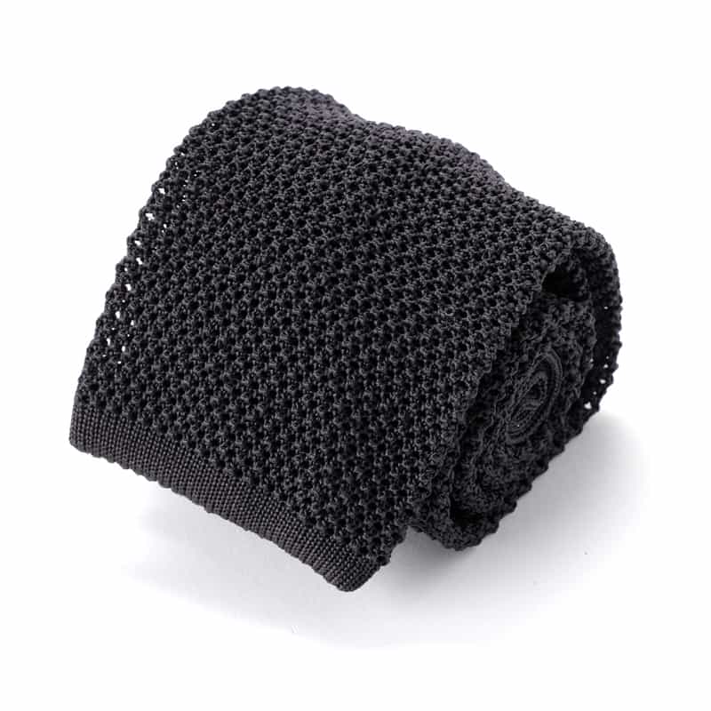 ATTO VANNUCCI FIRENZE ニットタイ GRAY