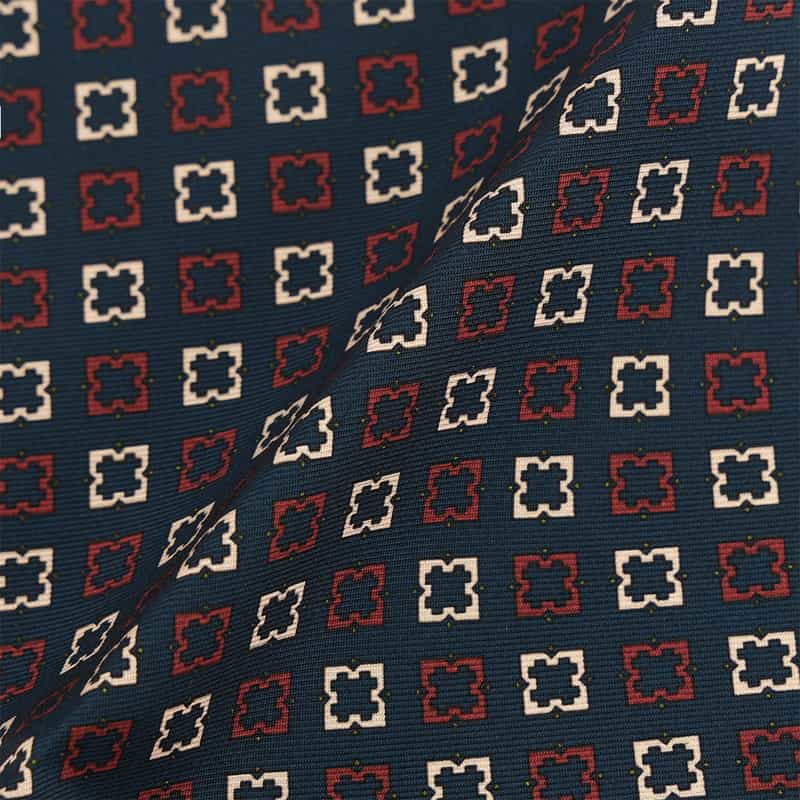 ATTO VANNUCCI FIRENZE ポケットチーフ NAVY