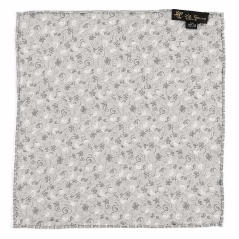 ATTO VANNUCCI FIRENZE ポケットチーフ GRAY