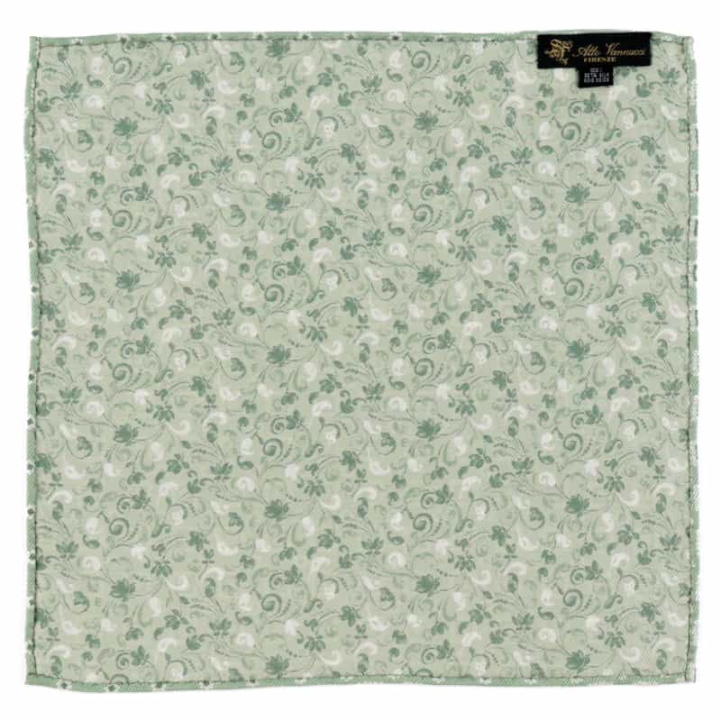 ATTO VANNUCCI FIRENZE ポケットチーフ GREEN