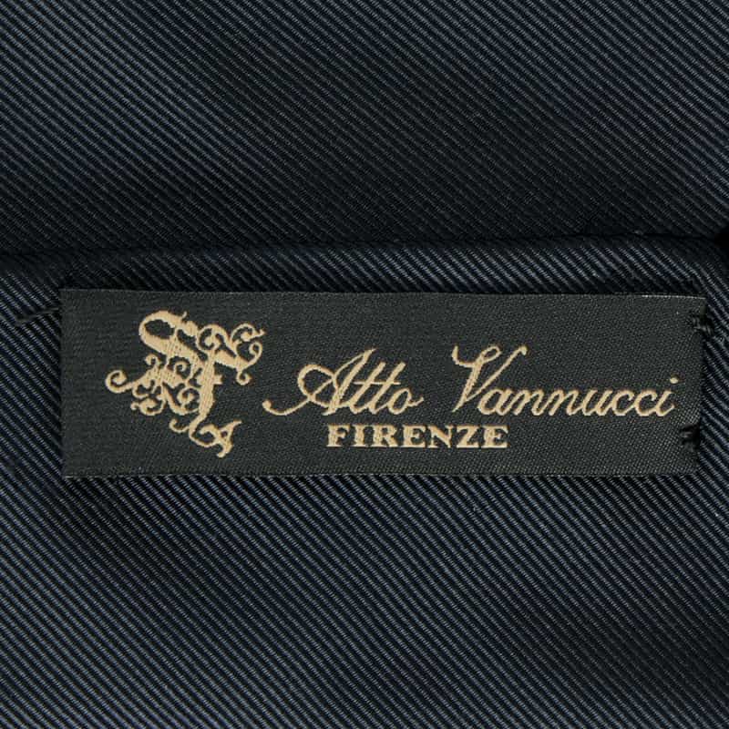 ATTO VANNUCCI FIRENZE セッテピエゲソリッドタイ NAVY
