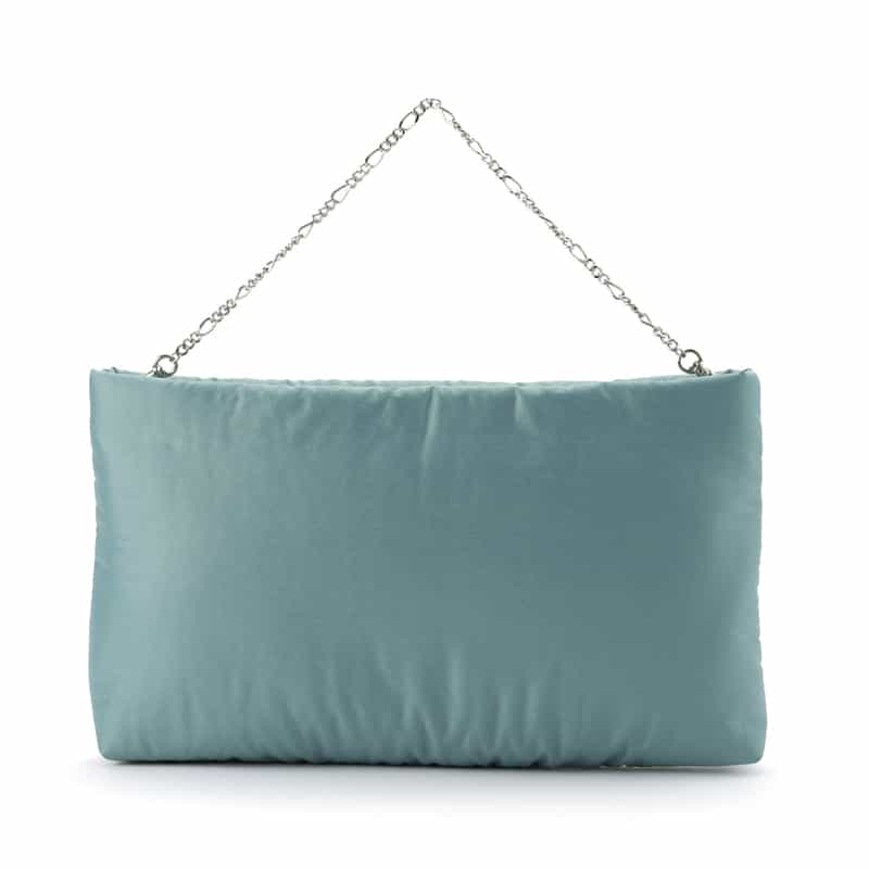 BARNEYS NEW YORK 2WAY ビッグ クラッチバッグ BLUE
