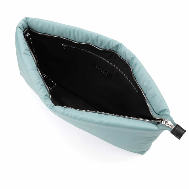 BARNEYS NEW YORK 2WAY ビッグ クラッチバッグ BLUE