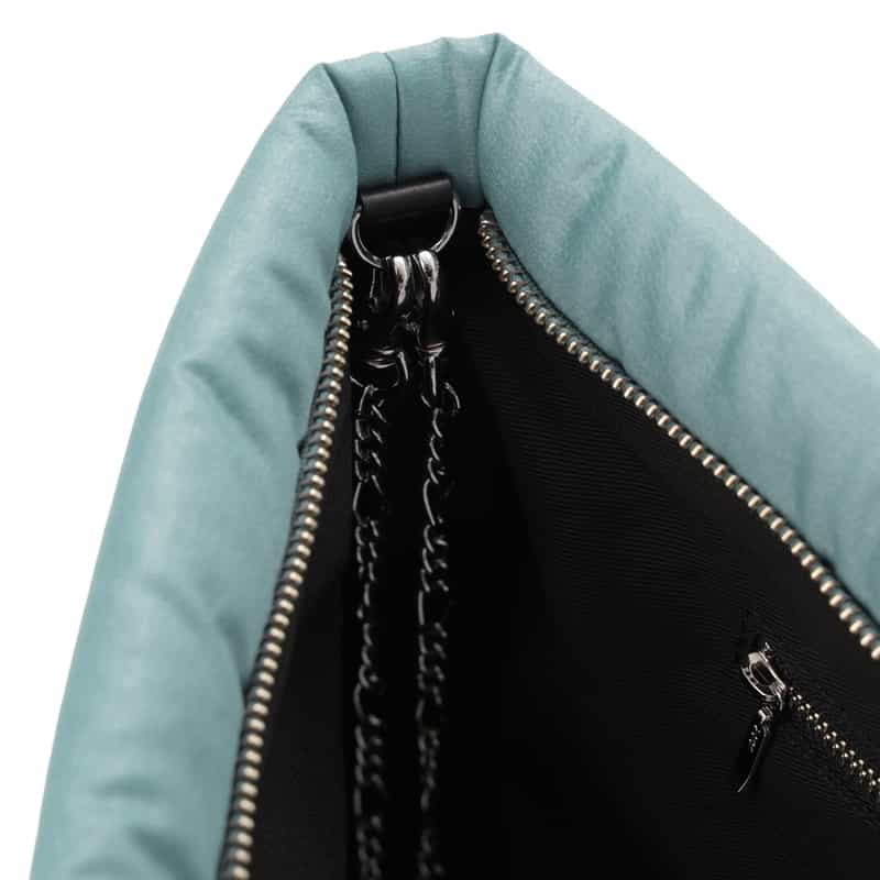 BARNEYS NEW YORK 2WAY ビッグ クラッチバッグ BLUE
