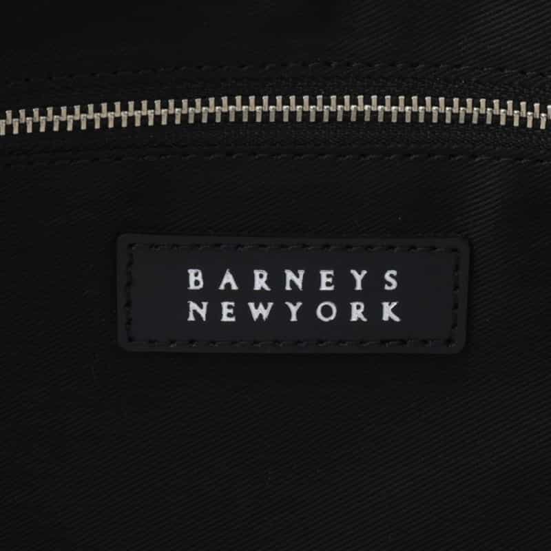 BARNEYS NEW YORK 2WAY ビッグ クラッチバッグ BLUE