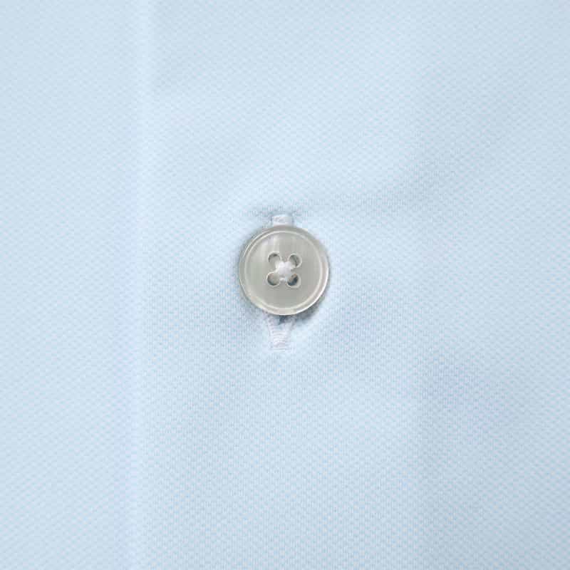 XACUS XACUS＜ザッカス＞ストレッチ半袖シャツ LT BLUE