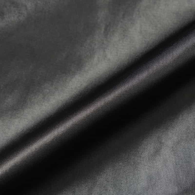 BARNEYS NEW YORK フェイクレザー ジップアップブルゾン BLACK