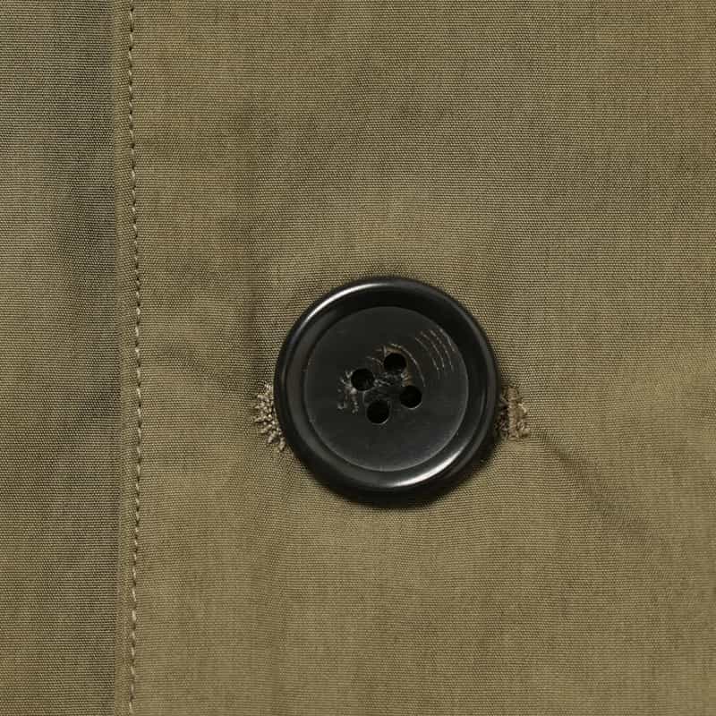 BARNEYS NEW YORK 撥水ステンカラーコート KHAKI