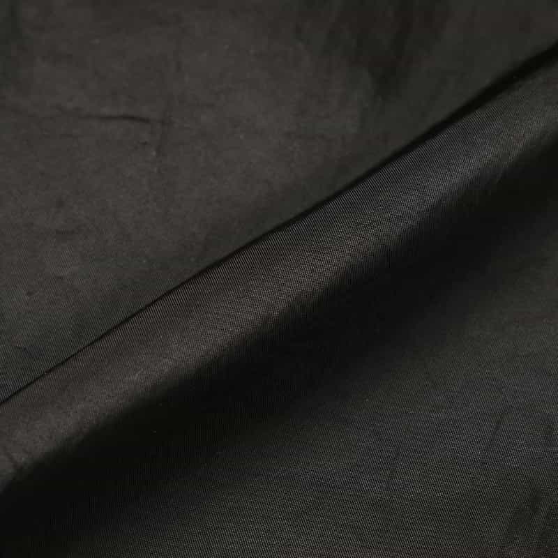 BARNEYS NEW YORK ナイロンサテン ジャケット BLACK
