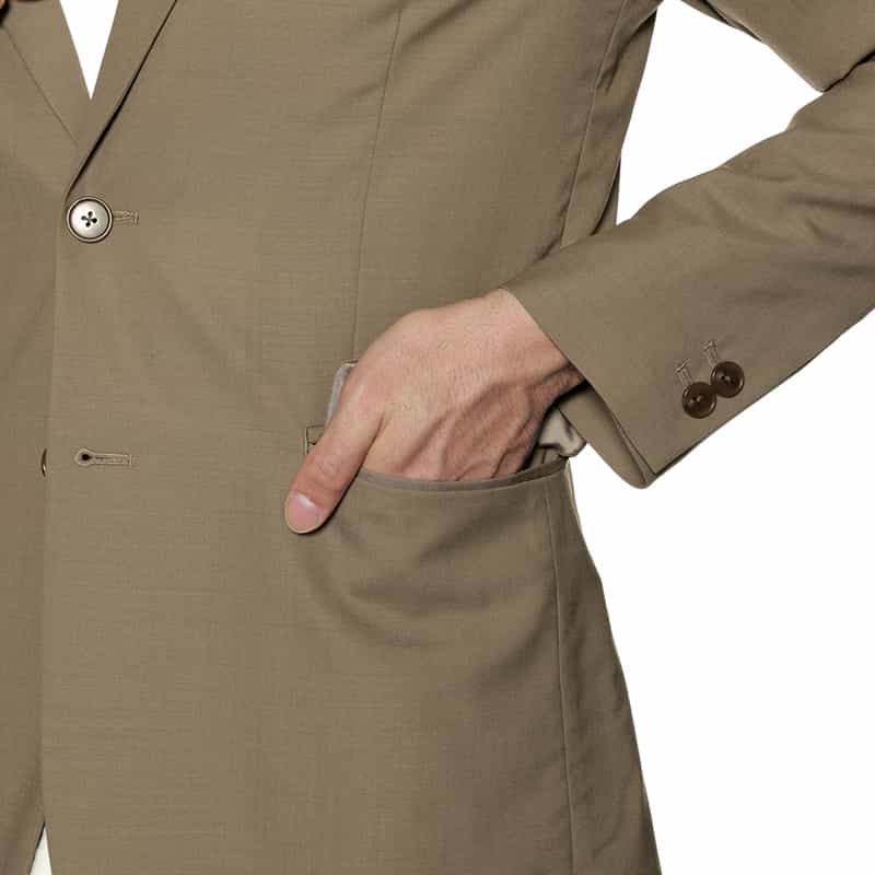 BARNEYS NEW YORK シングルブレストジャケット BEIGE