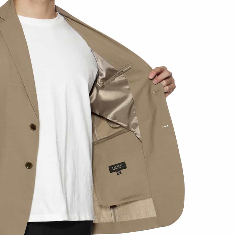 BARNEYS NEW YORK シングルブレストジャケット BEIGE