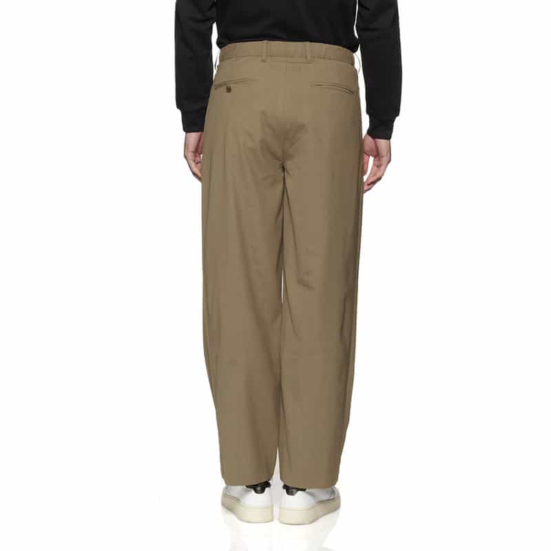 BARNEYS NEW YORK 2タックイージーパンツ BEIGE