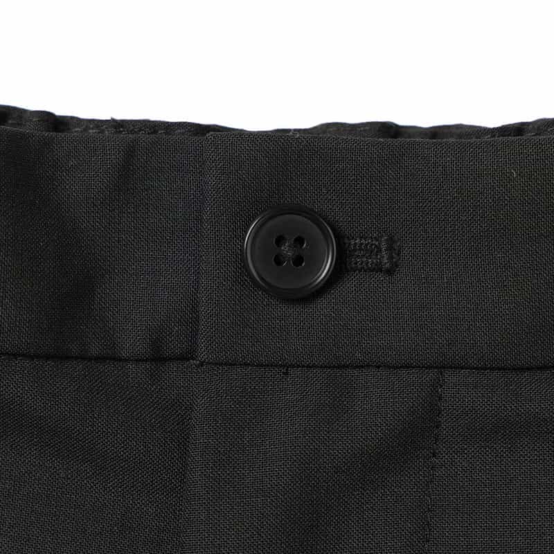 BARNEYS NEW YORK 2タックイージーパンツ BLACK