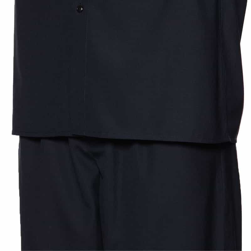BARNEYS NEW YORK レギュラーカラーシャツ NAVY