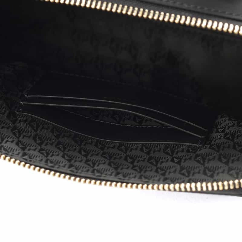 ANYA HINDMARCH ANYA HINDMARCH<アニヤ ハインドマーチ>リサイクルナイロン ミニボストンバッグ "EYES" BLACK