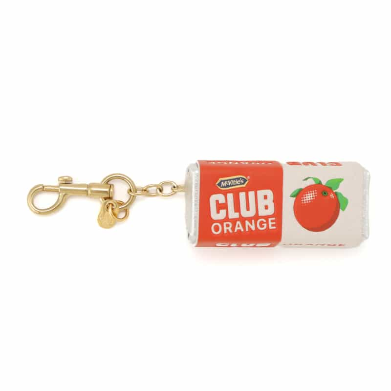 ANYA HINDMARCH "CLUB ORANGE"レザーチャーム ORANGE