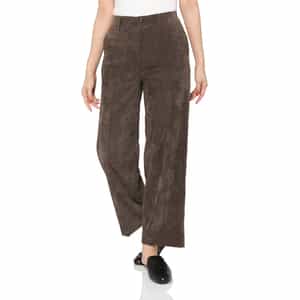 ウォッシャブル コーデュロイ ストレートパンツ