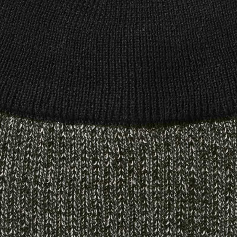 BARNEYS NEW YORK ウォッシャブル フリルスリーブ デザインニットプルオーバー BLACK