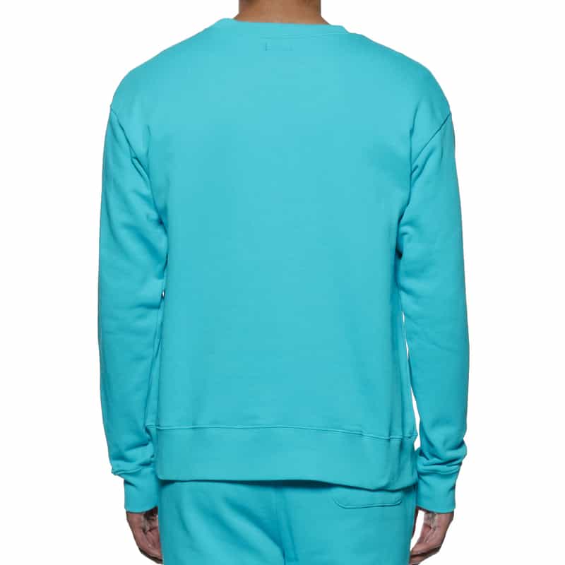 BARNEYS NEW YORK "BARNEYS" ロゴ入りスウェットプルオーバー BLUE