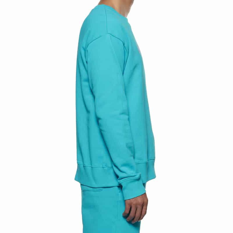 BARNEYS NEW YORK "BARNEYS" ロゴ入りスウェットプルオーバー BLUE