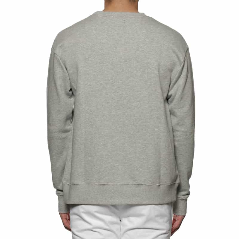 BARNEYS NEW YORK "BARNEYS" ロゴ入りスウェットプルオーバー YELLOW