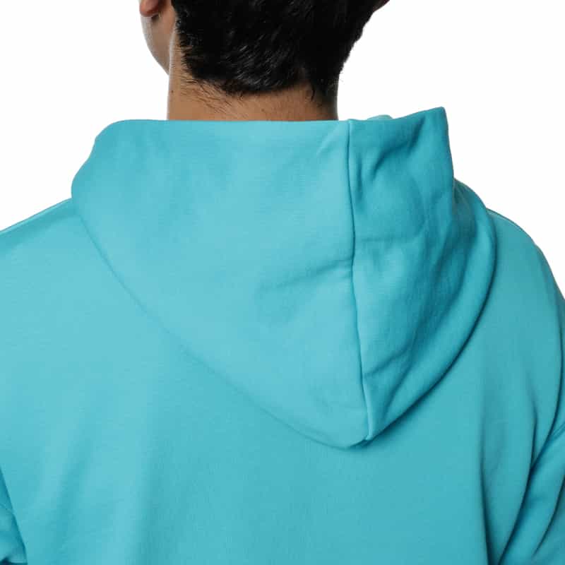 BARNEYS NEW YORK "BARNEYS" ロゴ入りスウェットフーディ BLUE