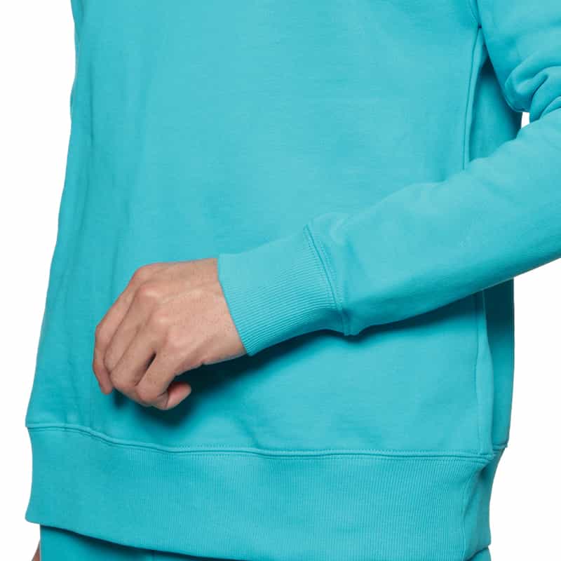 BARNEYS NEW YORK "BARNEYS" ロゴ入りスウェットフーディ BLUE