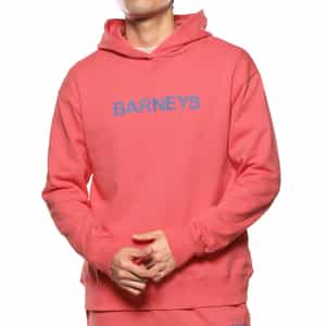 "BARNEYS" ロゴ入りスウェットフーディ