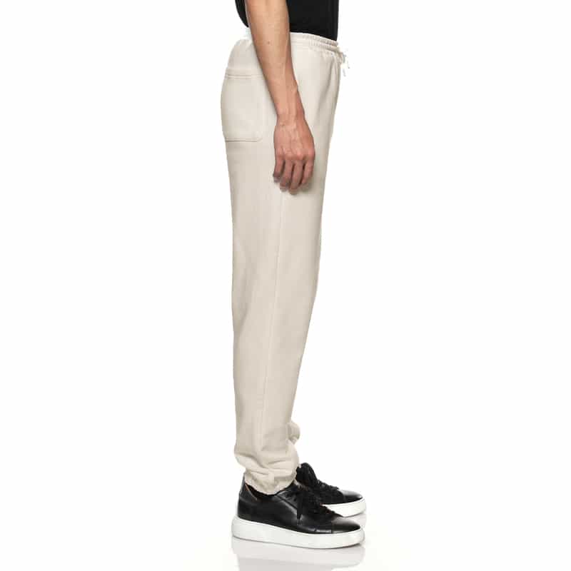 BARNEYS NEW YORK "BARNEYS" ロゴ入りスウェットパンツ WHITE