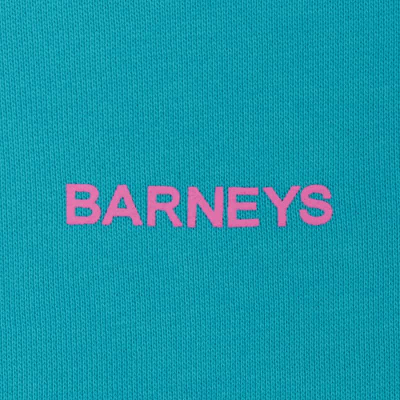 BARNEYS NEW YORK "BARNEYS" ロゴ入りスウェットパンツ BLUE