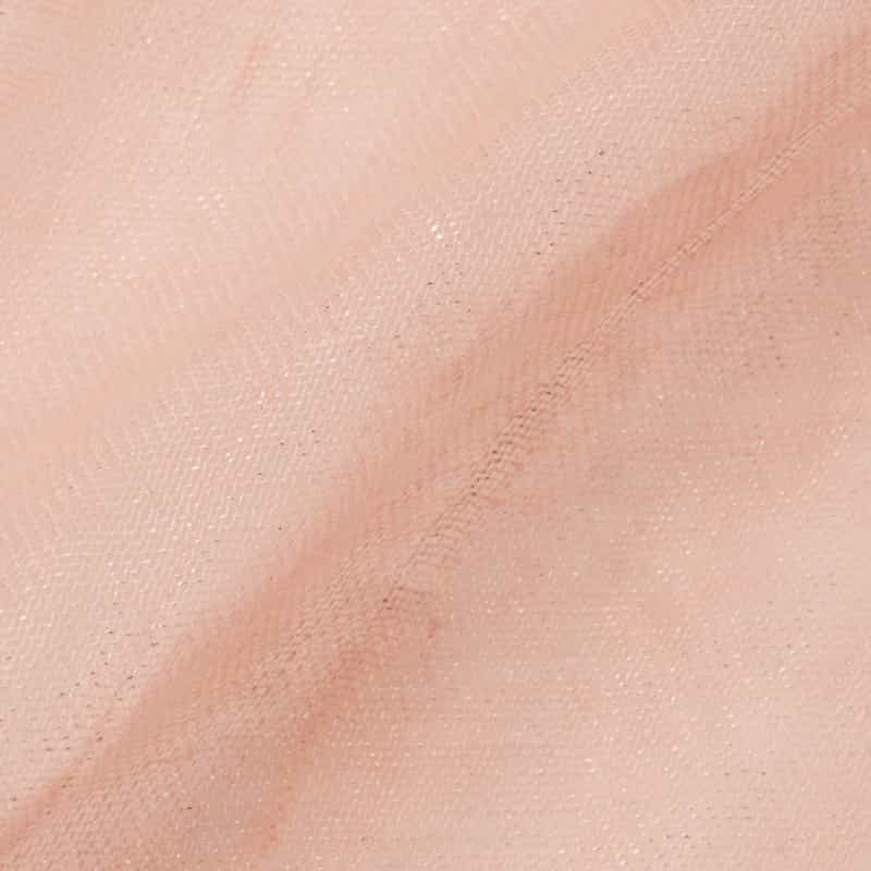 BARNEYS NEW YORK リネンメタリックスカーフ LIGHT PINK