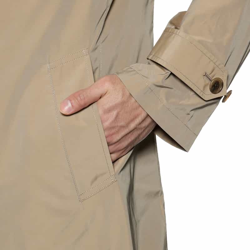 BARNEYS NEW YORK 撥水ステンカラーコート BEIGE