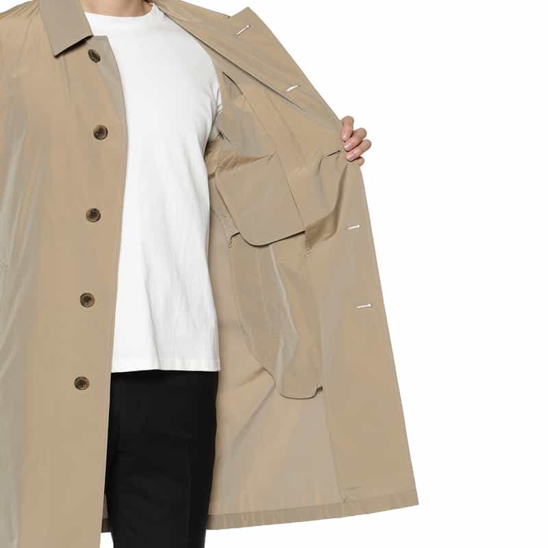 BARNEYS NEW YORK 撥水ステンカラーコート BEIGE