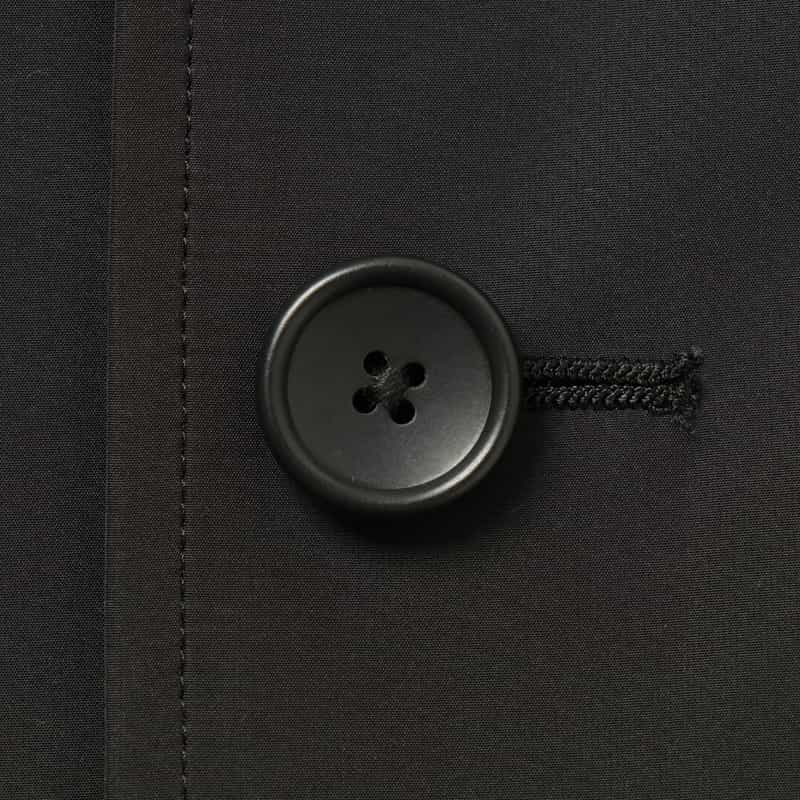 BARNEYS NEW YORK 撥水ステンカラーコート BLACK