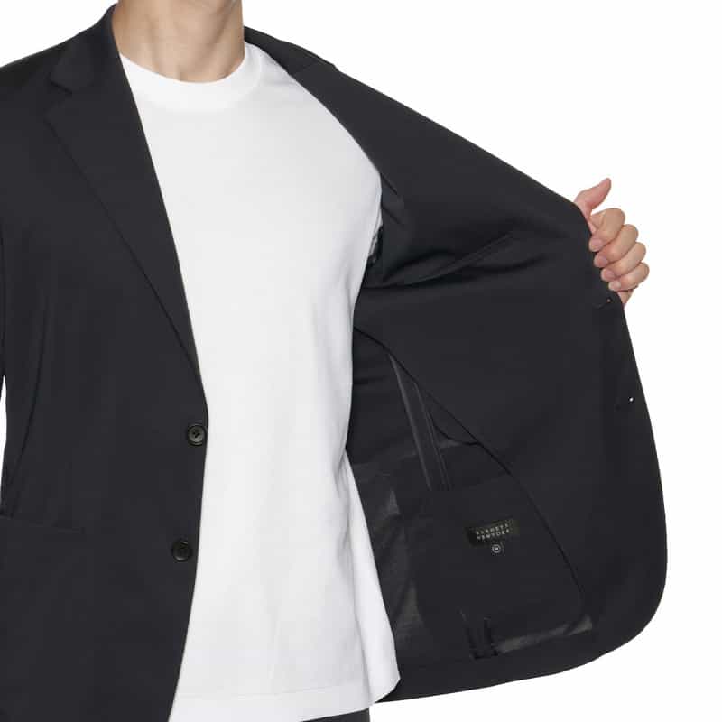 BARNEYS NEW YORK セットアップ シングルジャケット NAVY