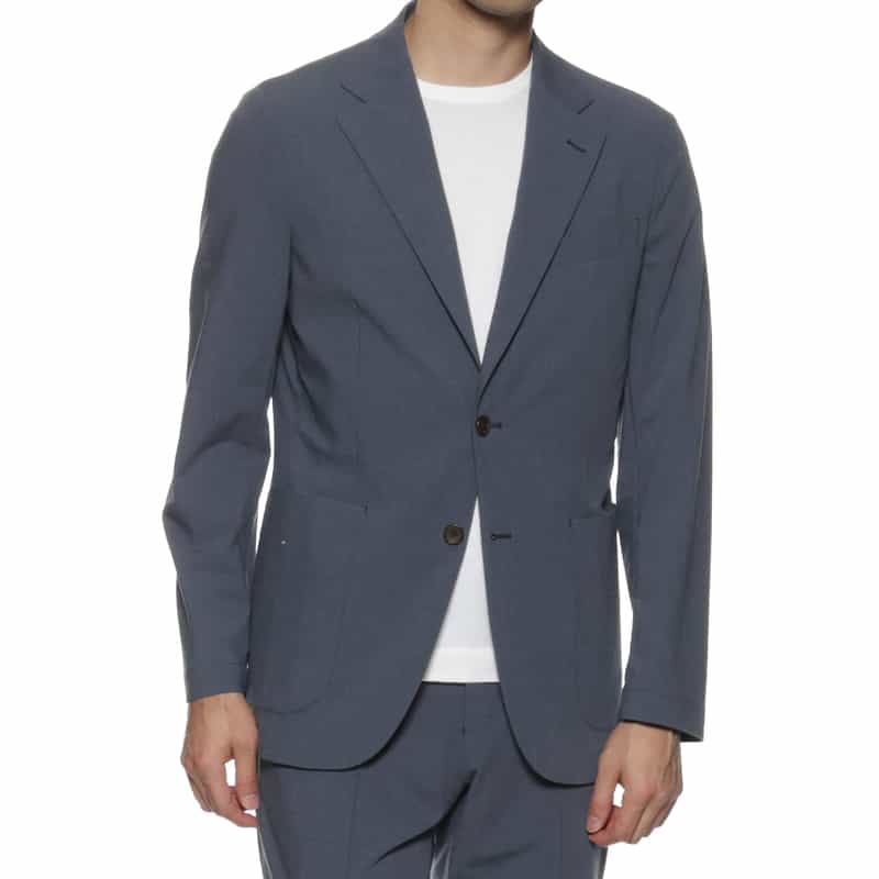 BARNEYS NEW YORK セットアップ シングルジャケット NAVY