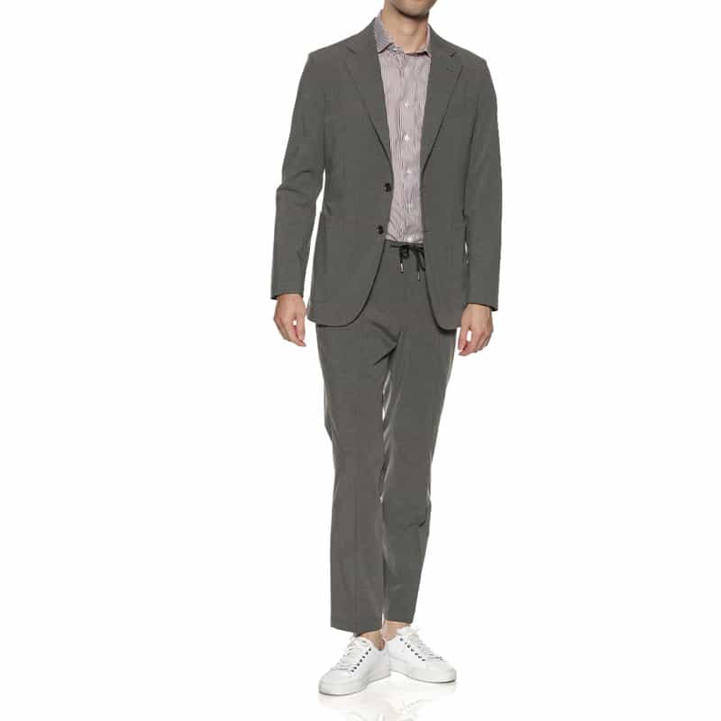 BARNEYS NEW YORK セットアップ シングルジャケット GRAY