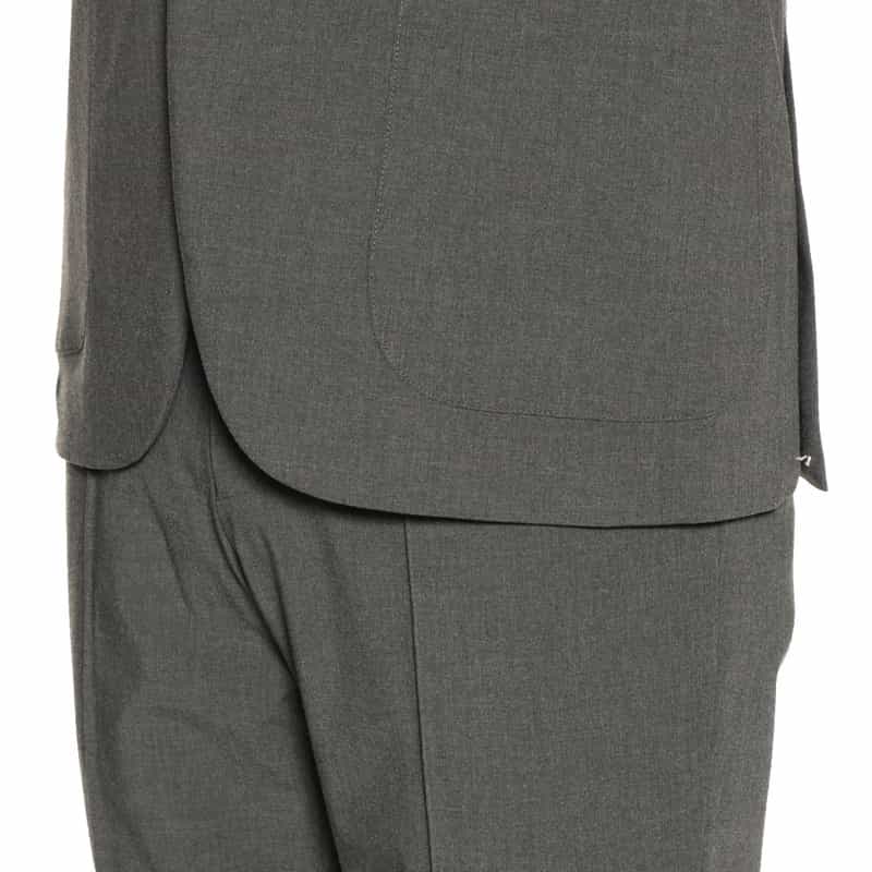 BARNEYS NEW YORK セットアップ シングルジャケット GRAY